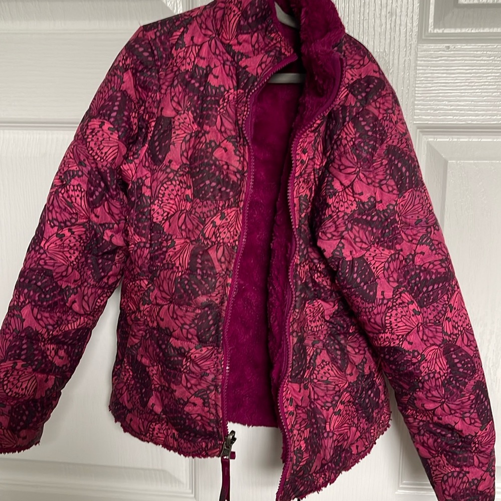 Butterfly reversible jacket